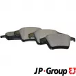 JP GROUP 4963700310 - Jeu de 4 plaquettes de frein arrière