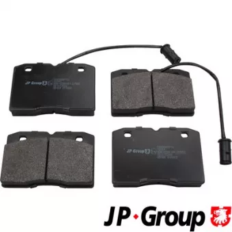 Jeu de 4 plaquettes de frein avant JP GROUP OEM 01906039