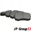 JP GROUP 5363700110 - Jeu de 4 plaquettes de frein arrière