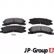 JP GROUP 5563600110 - Jeu de 4 plaquettes de frein avant