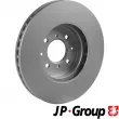 JP GROUP 5963100100 - Jeu de 2 disques de frein avant
