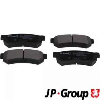 Jeu de 4 plaquettes de frein arrière JP GROUP OEM 96800089