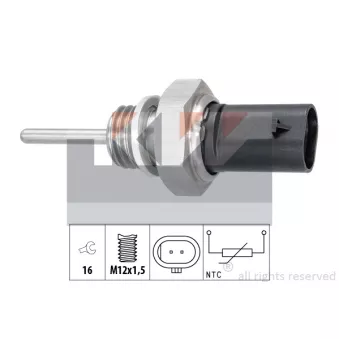 KW 422 260 - Capteur, température des gaz