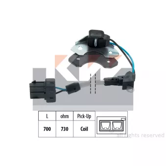 Capteur, impulsion d'allumage KW [430 161/1]