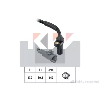 KW 453 488 - Capteur, régime