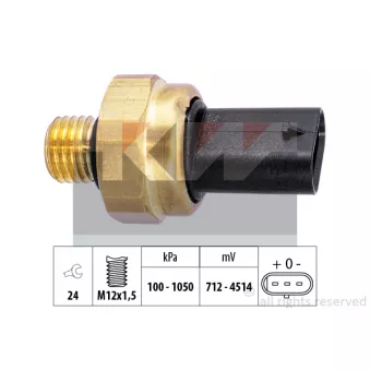 KW 480 011 - Capteur, pression d'huile