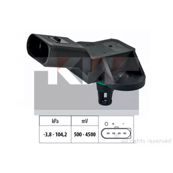 KW 493 280 - Capteur de pression, servofrein