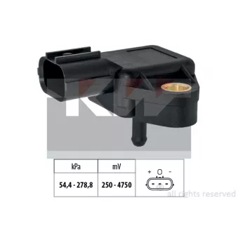 KW 493 396 - Capteur de pression barométrique, adaptation à l'altitude