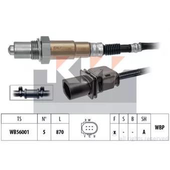 KW 498 398 - Sonde lambda