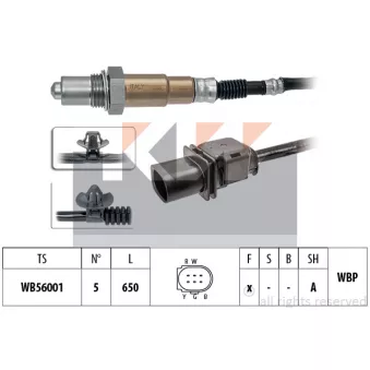KW 498 500 - Sonde lambda