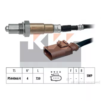 KW 498 536 - Sonde lambda