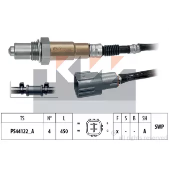 KW 498 603 - Sonde lambda