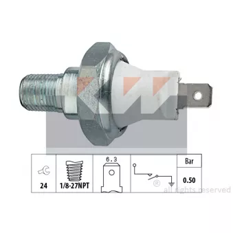 KW 500 068 - Indicateur de pression d'huile