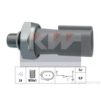 Indicateur de pression d'huile KW [500 197]