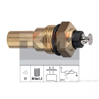 KW 530 062 - Sonde de température, liquide de refroidissement