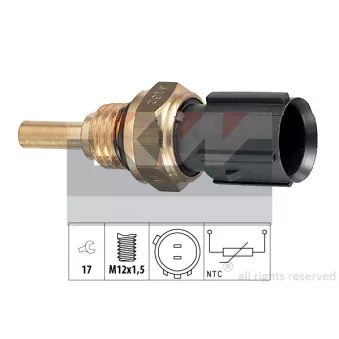 KW 530 162 - Sonde de température, liquide de refroidissement