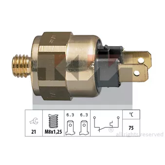 Contact thermique, voyant avertisseur de l'agent réfrigérant KW [540 046]