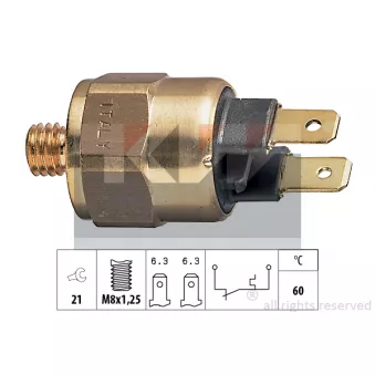 KW 540 054 - Contact thermique, voyant avertisseur de l'agent réfrigérant