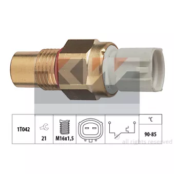 KW 550 289 - Interrupteur de température, ventilateur de radiateur