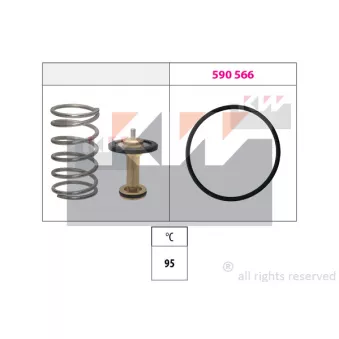 KW 579 957 - Thermostat, liqiuide de refroidissement