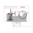 Thermostat, liqiuide de refroidissement KW [579 998]