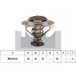 Thermostat, liqiuide de refroidissement KW [580 379S]