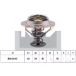 Thermostat, liqiuide de refroidissement KW [580 491S]
