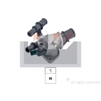 Thermostat, liqiuide de refroidissement KW [580 582]