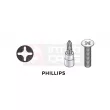 TOPTUL BCAA08P3 - Embout Philips PH sur douille 1/4