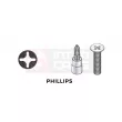 TOPTUL BCAA08P1 - Embout Philips PH sur douille 1/4