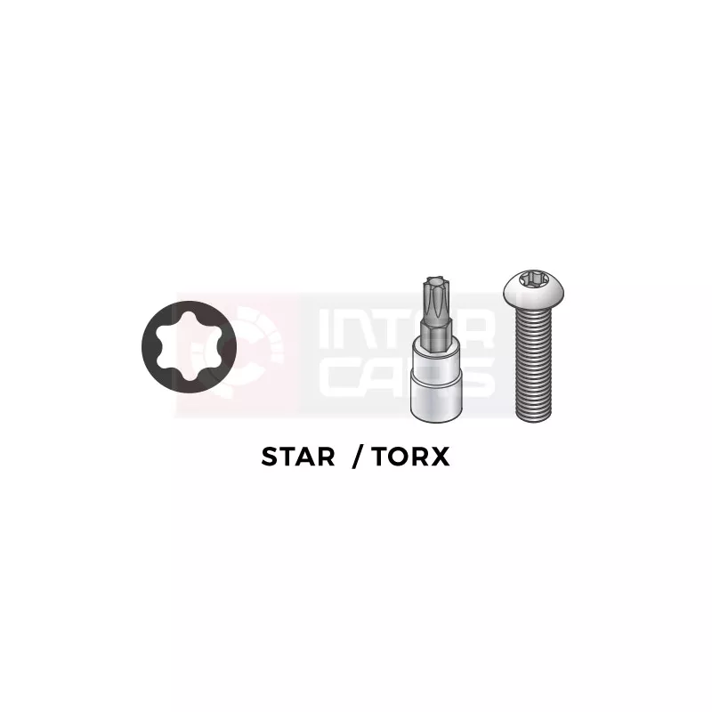 Douille TORX 3/8