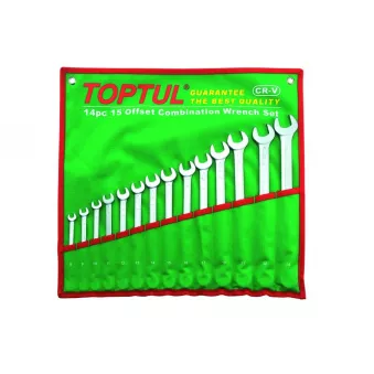 Jeu de clés mixtes TOPTUL GAAA1410