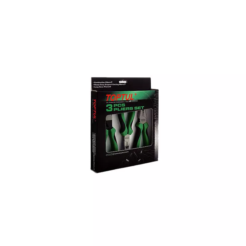 Jeux de pinces mixtes TOPTUL GAAE0304 - Visuel 1
