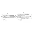 TOPTUL BAEF0809 - Douille 1/4