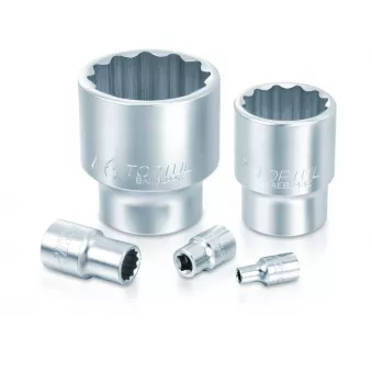 Douille 1/4" 12 pans TOPTUL [BAEB0810]