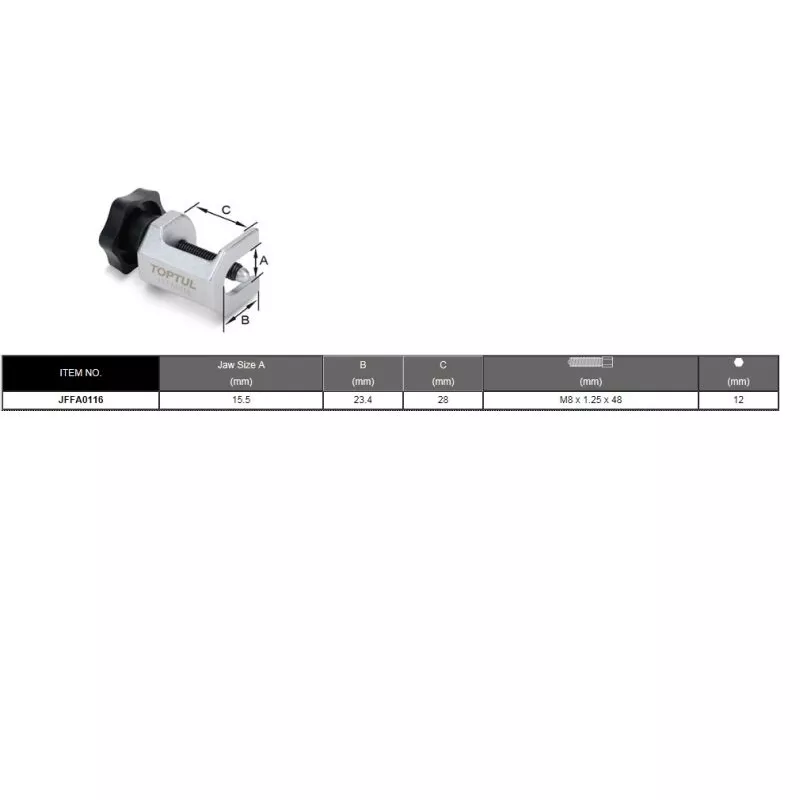 Arrache rotule TOPTUL JFFA0116 - Visuel 1