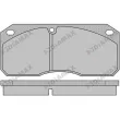 Jeu de 4 plaquettes de frein avant DIAMAX [N09345]
