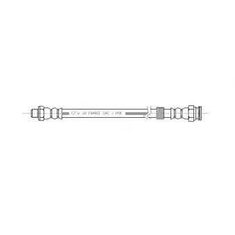 Technika 49164 - Flexible de frein