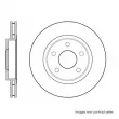 Jeu de 2 disques de frein arrière Technika [755432]