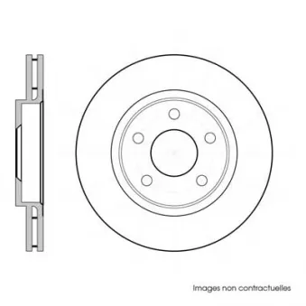 Technika 755432 - Jeu de 2 disques de frein arrière