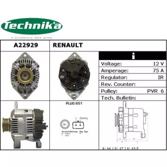 Alternateur Technika [A22929]