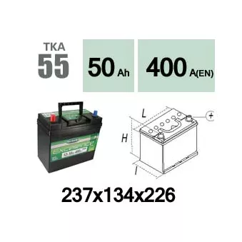 Technika TKA55 - Batterie de démarrage