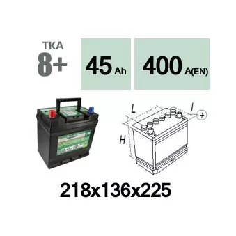 Technika TKA8+ - Batterie de démarrage