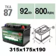 Batterie de démarrage Technika [TKA87]