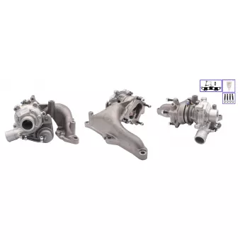 Turbocompresseur, suralimentation ELSTOCK OEM 1720133020