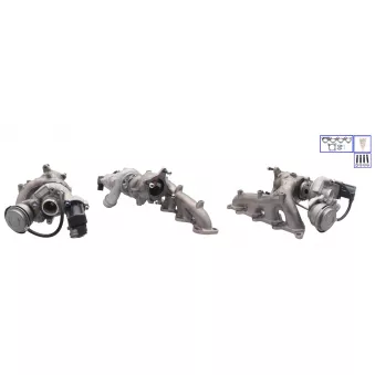 Turbocompresseur, suralimentation ELSTOCK OEM 03C145702CV