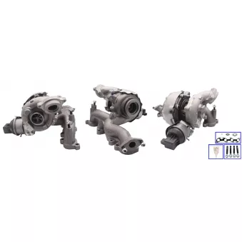 Turbocompresseur, suralimentation ELSTOCK OEM 03L253019C