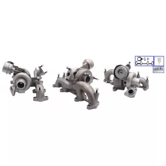 Turbocompresseur, suralimentation ELSTOCK OEM 038253016BX