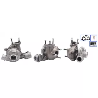 Turbocompresseur, suralimentation ELSTOCK 91-1772 pour HYUNDAI GETZ 1.5 CRDi - 88cv