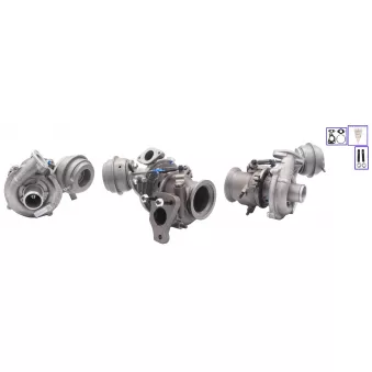 Turbocompresseur, suralimentation ELSTOCK OEM 1613360880